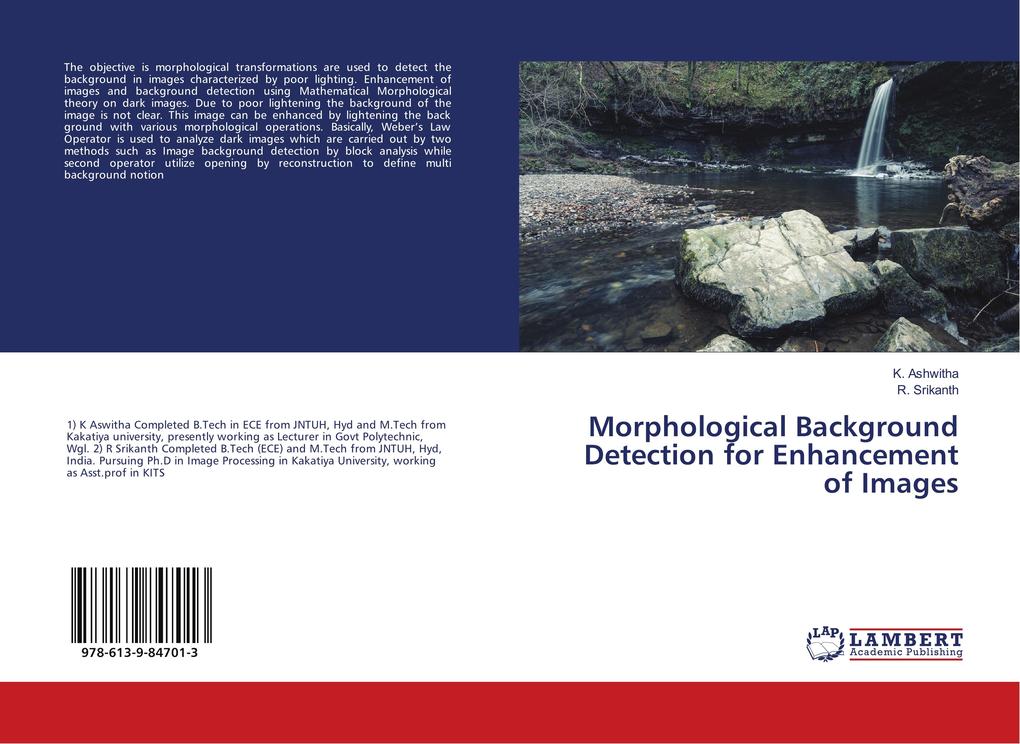 Morphological Background Detection for Enhancement of Images