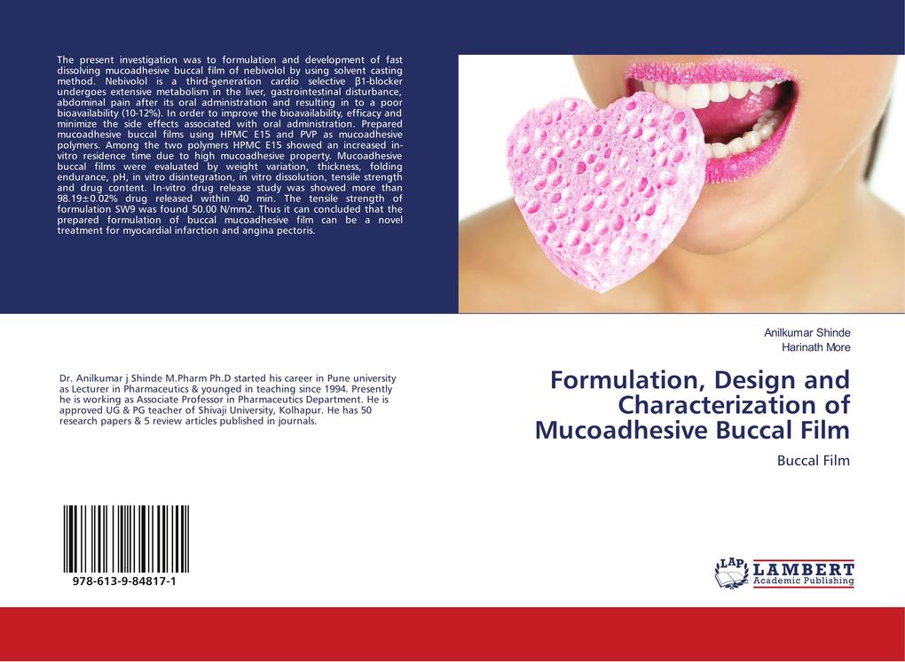 Formulation Design and Characterization of Mucoadhesive Buccal Film