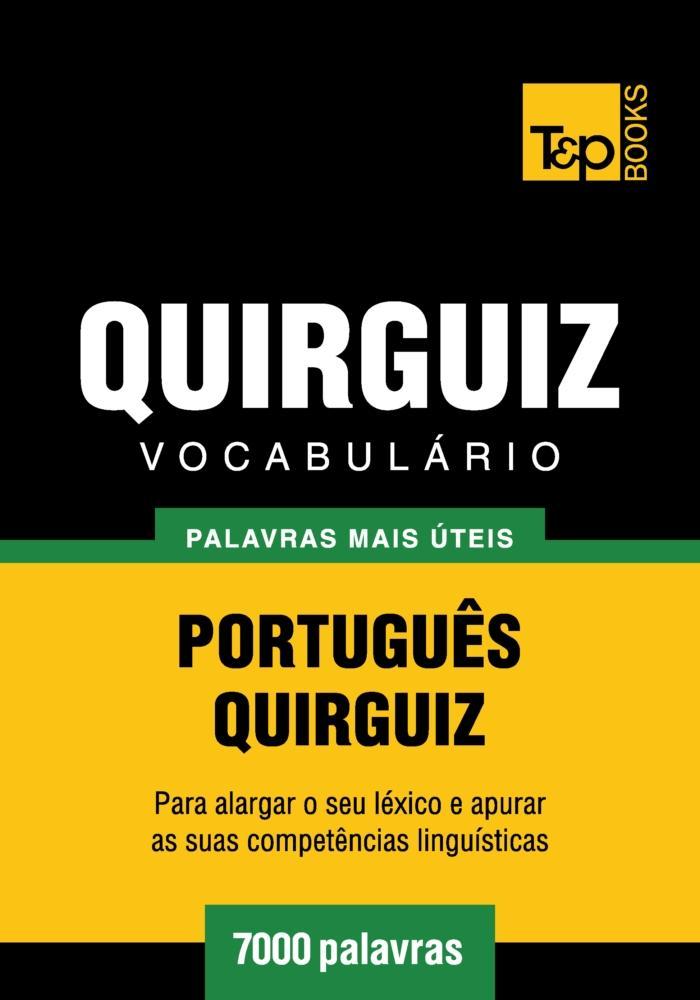 Vocabulário Português-Quirguiz - 7000 palavras
