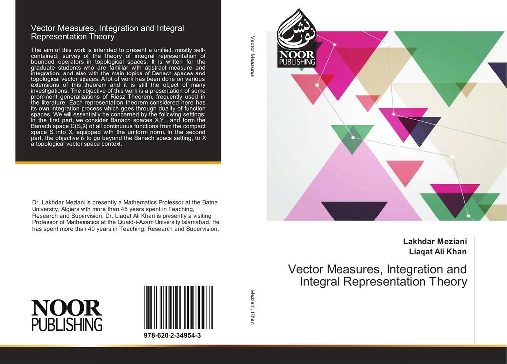 Vector Measures Integration and Integral Representation Theory