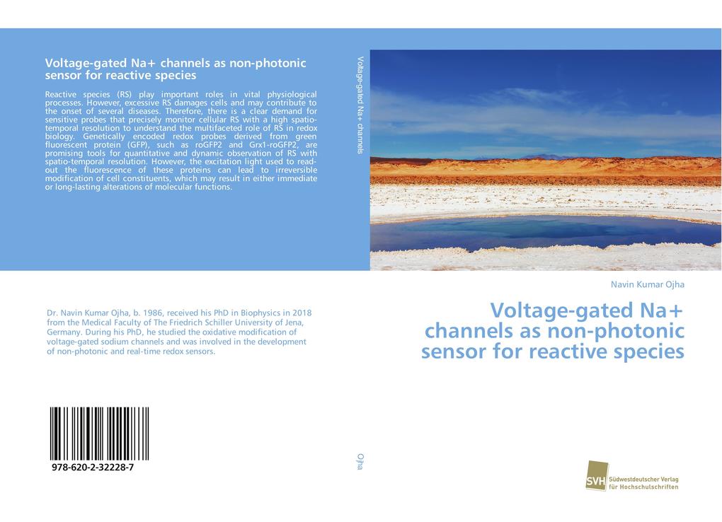 Voltage-gated Na+ channels as non-photonic sensor for reactive species