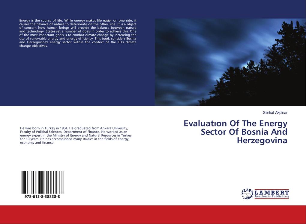 Evaluaton Of The Energy Sector Of Bosnia And Herzegovina
