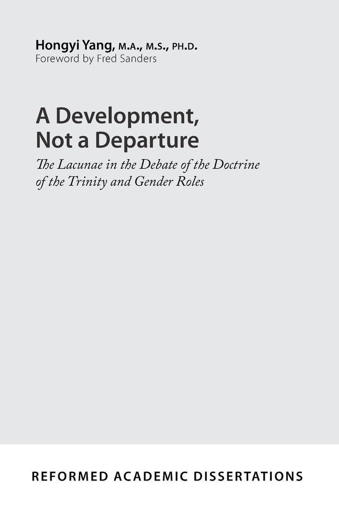 A Development Not a Departure