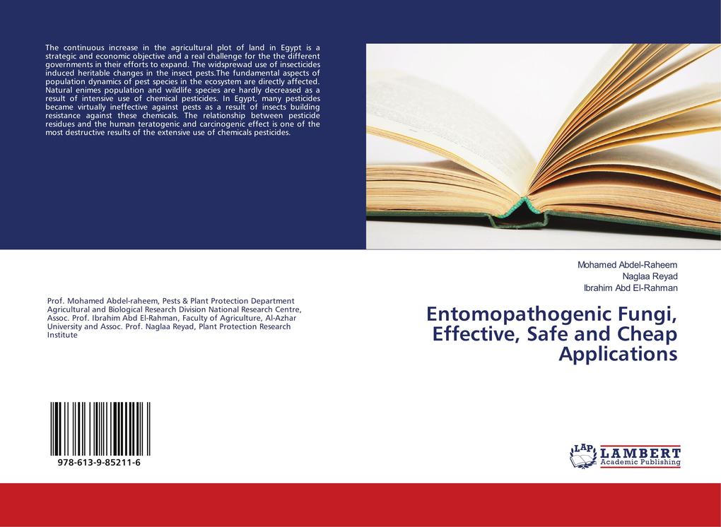 Entomopathogenic Fungi Effective Safe and Cheap Applications