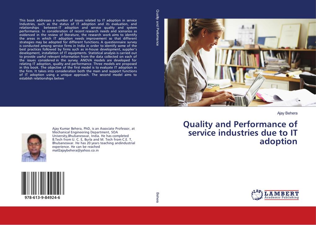 Quality and Performance of service industries due to IT adoption