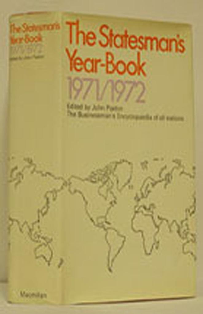 The Statesman‘s Year-Book 1971-72
