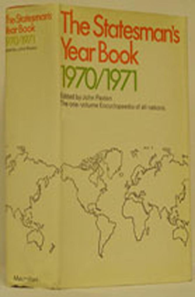 The Statesman‘s Year-Book 1970-71