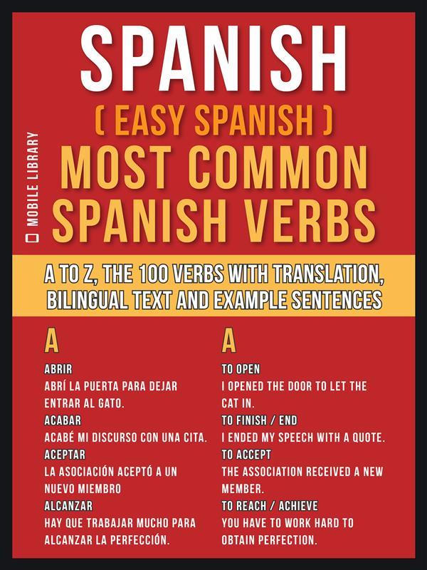 Spanish ( Easy Spanish ) Most Common Spanish Verbs