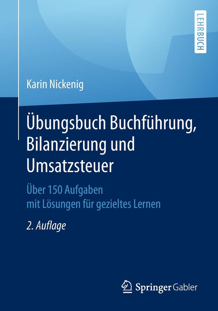 Übungsbuch Buchführung Bilanzierung und Umsatzsteuer