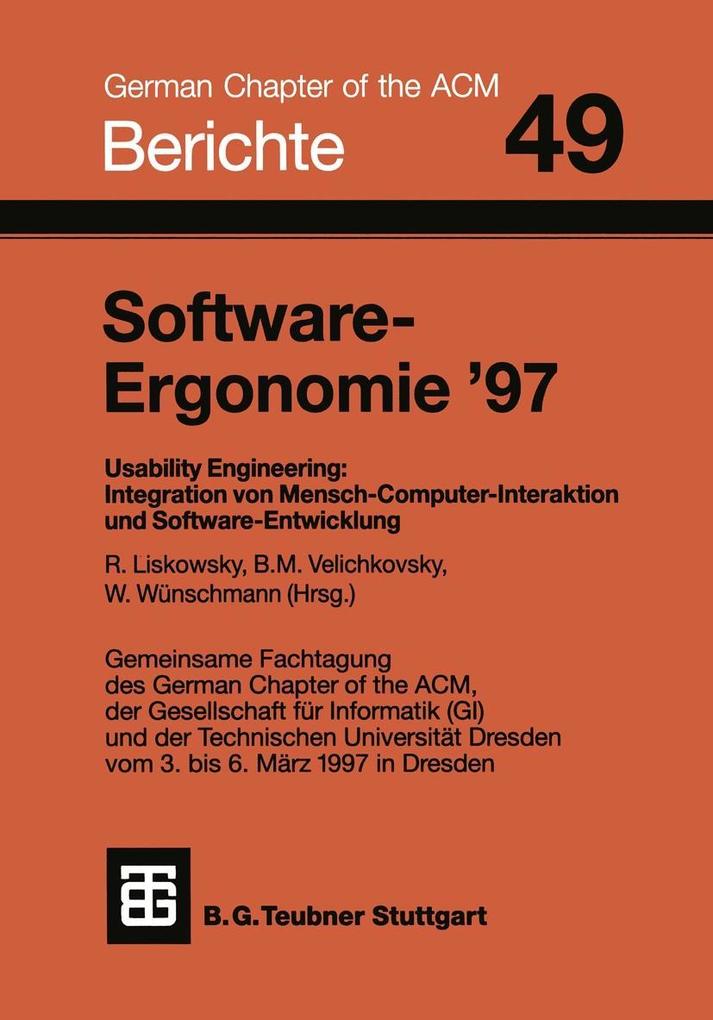 Software-Ergonomie ‘97