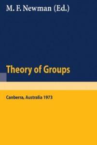 Proceedings of the Second International Conference on the Theory of Groups