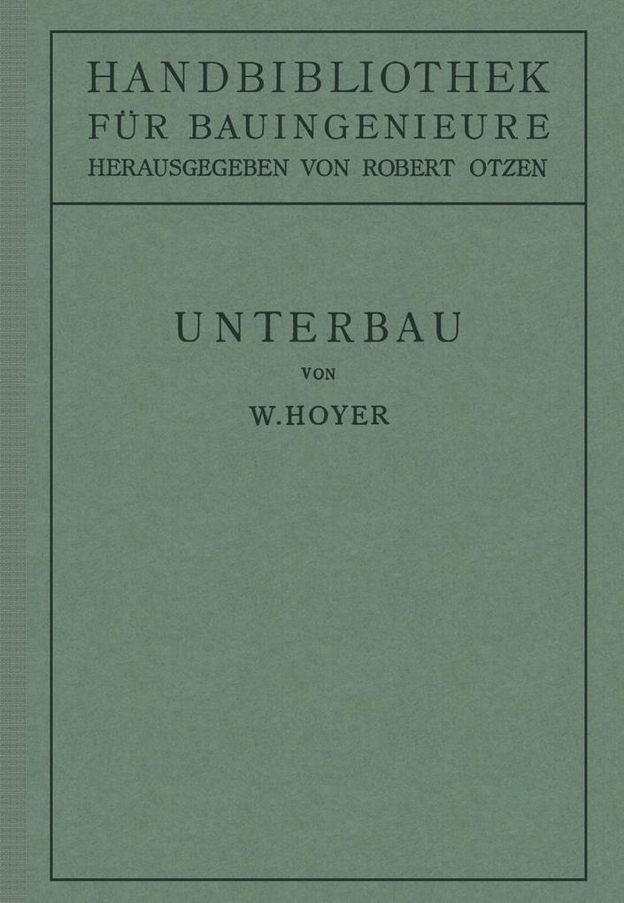 Unterbau