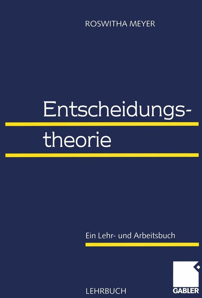 Entscheidungstheorie