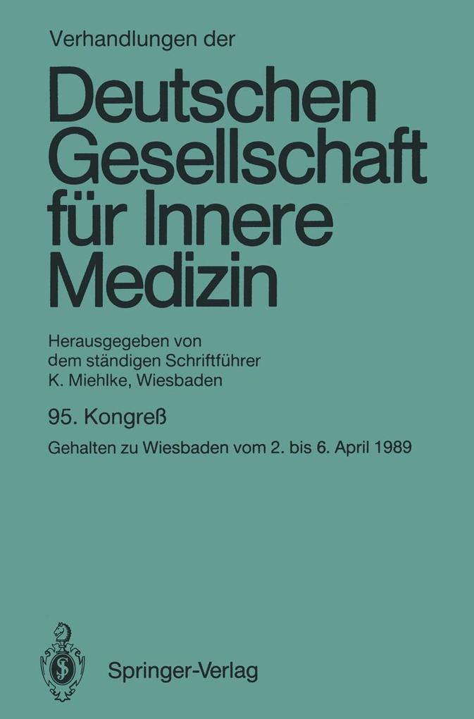 Verhandlungen der Deutschen Gesellschaft für Innere Medizin - Klaus Miehlke