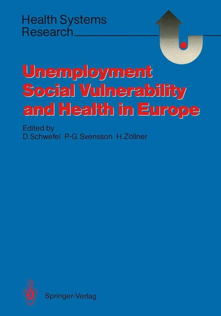 Unemployment Social Vulnerability and Health in Europe