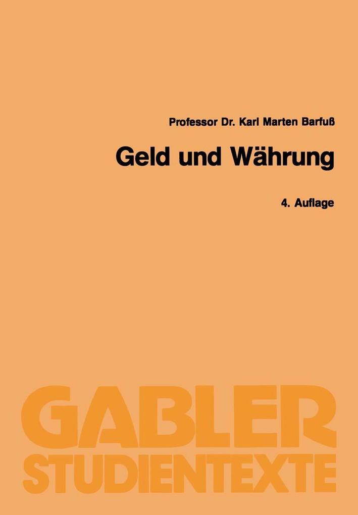 Geld und Währung