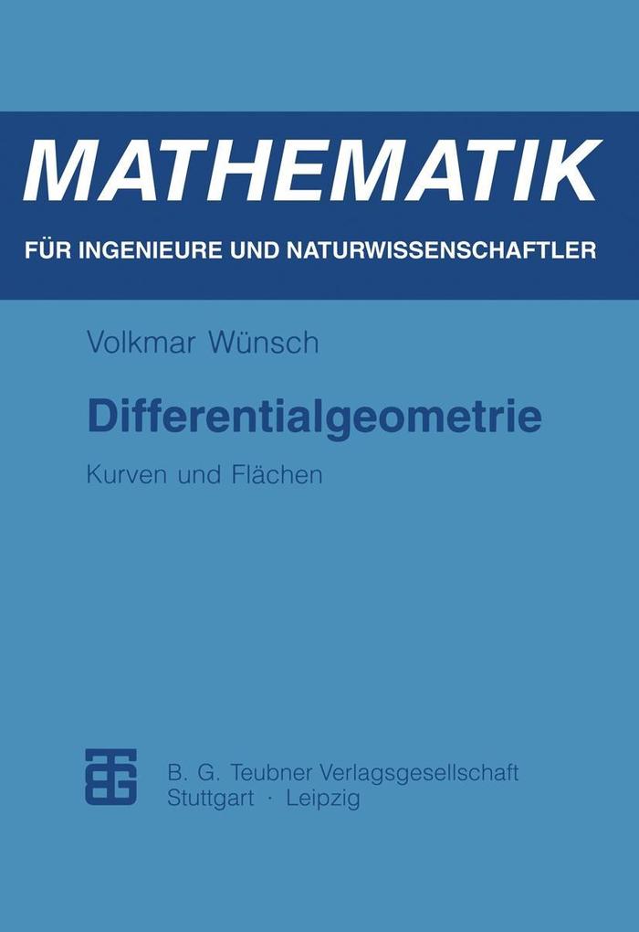 Differentialgeometrie - Volkmar Wünsch