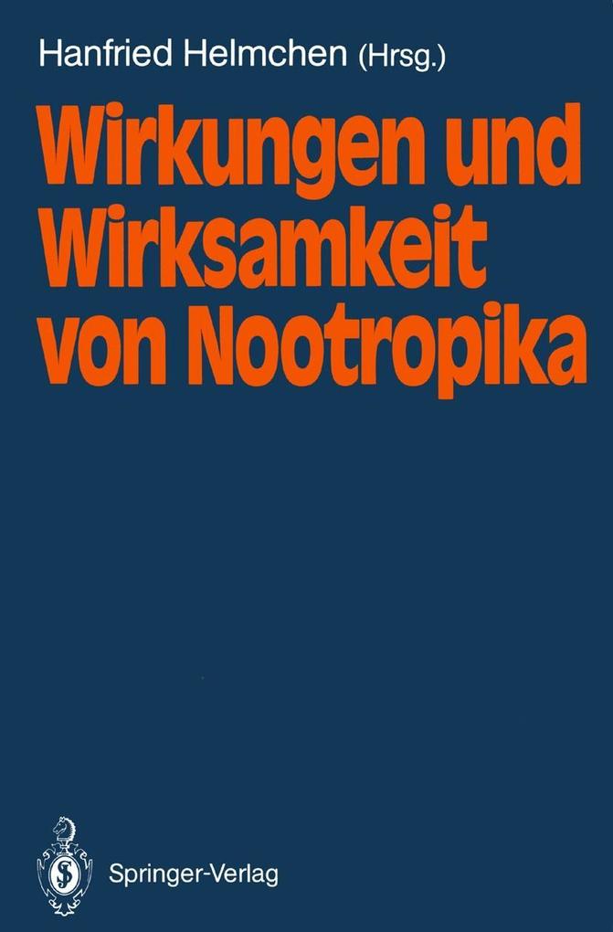 Wirkungen und Wirksamkeit von Nootropika