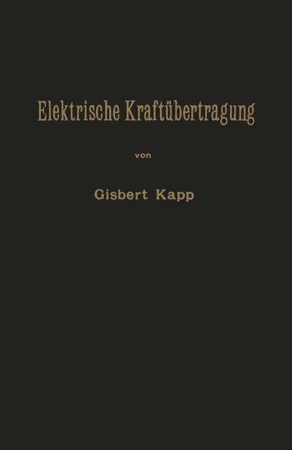 Elektrische Kraftübertragung