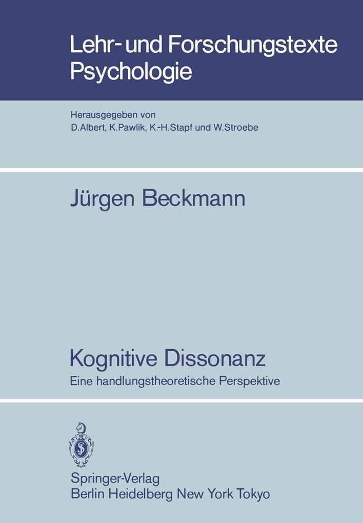 Kognitive Dissonanz - J. Beckmann