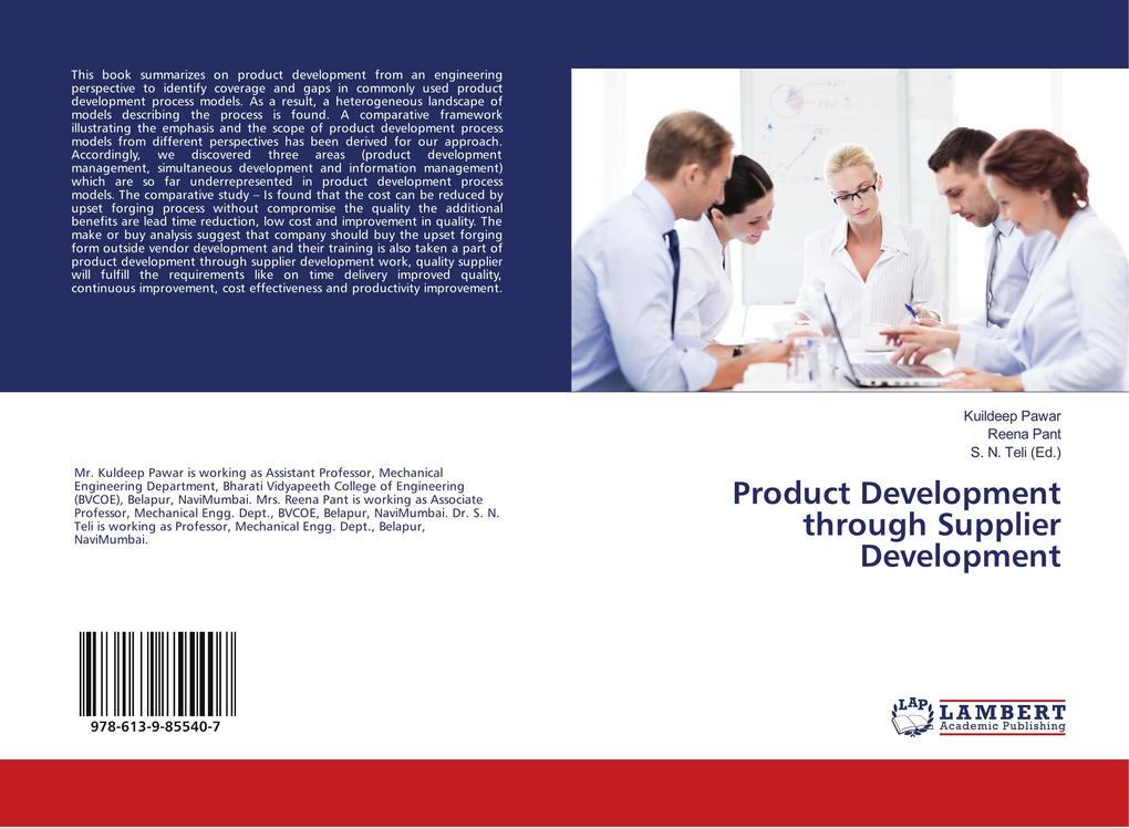 Product Development through Supplier Development