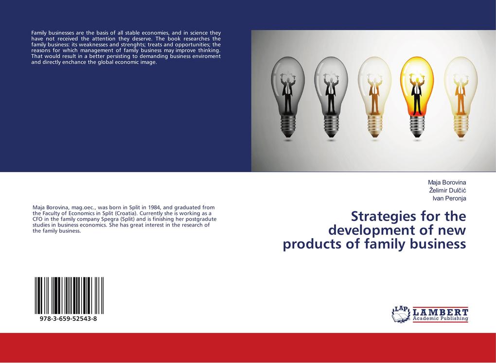 Strategies for the development of new products of family business