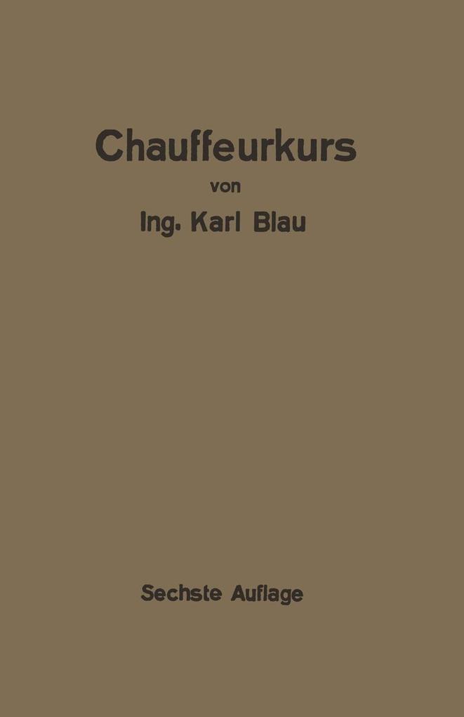 Chauffeurkurs
