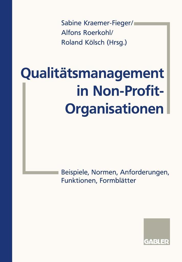 Qualitätsmanagement in Non-Profit-Organisationen
