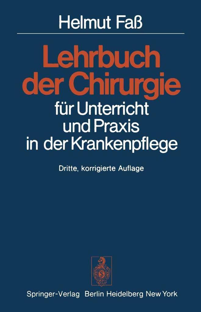 Lehrbuch der Chirurgie