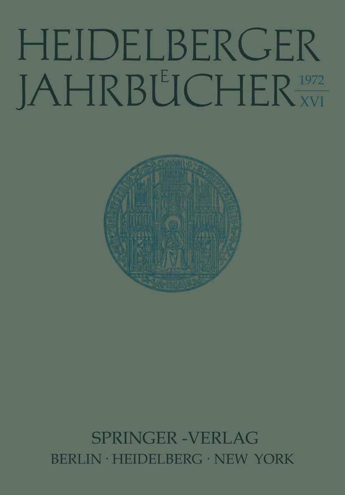 Heidelberger Jahrbücher