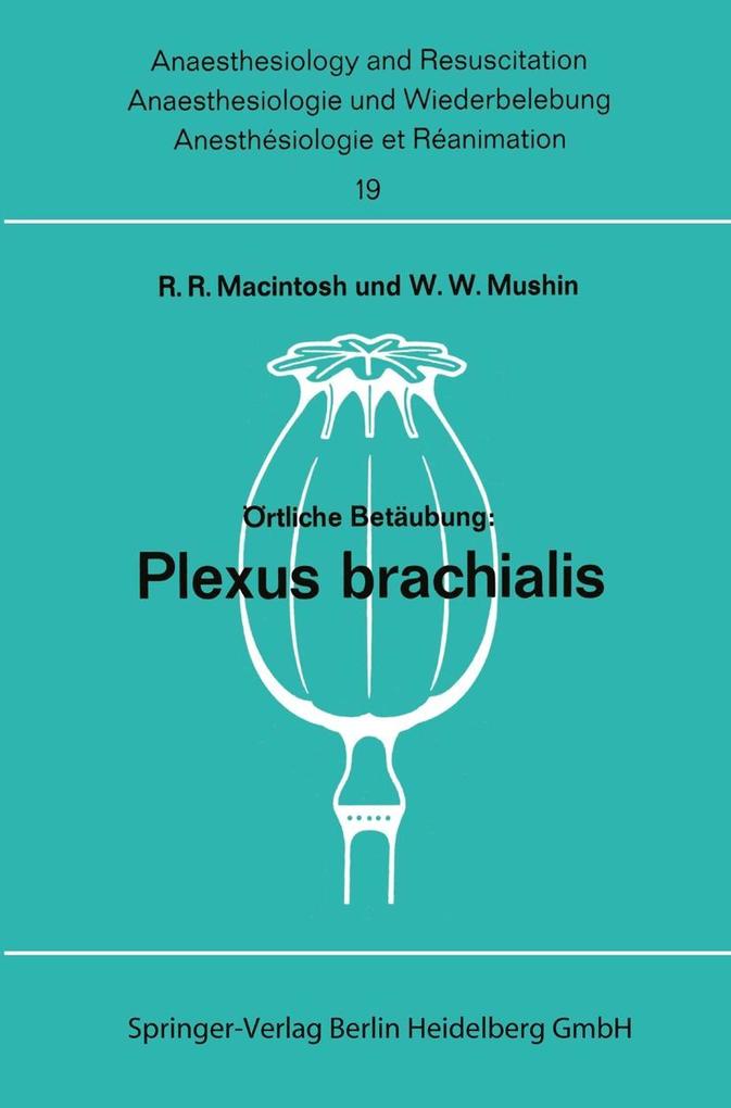 Örtliche Betäubung: Plexus Brachialis