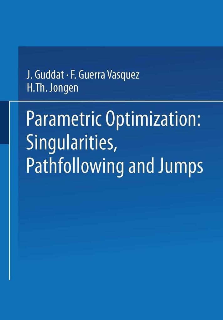 Parametric Optimization: Singularities Pathfollowing and Jumps