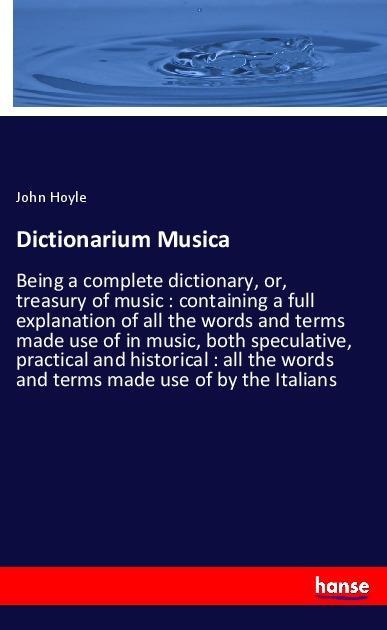 Dictionarium Musica