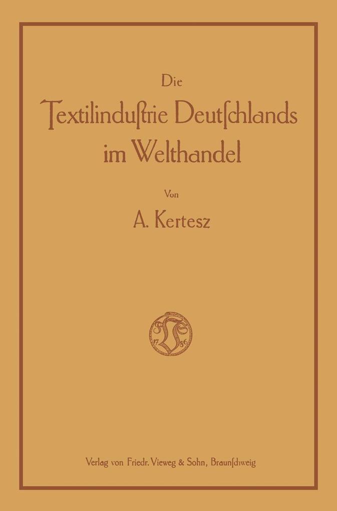 Die Textilindustrie Deutschlands im Welthandel