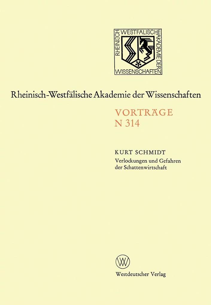 Verlockungen und Gefahren der Schattenwirtschaft