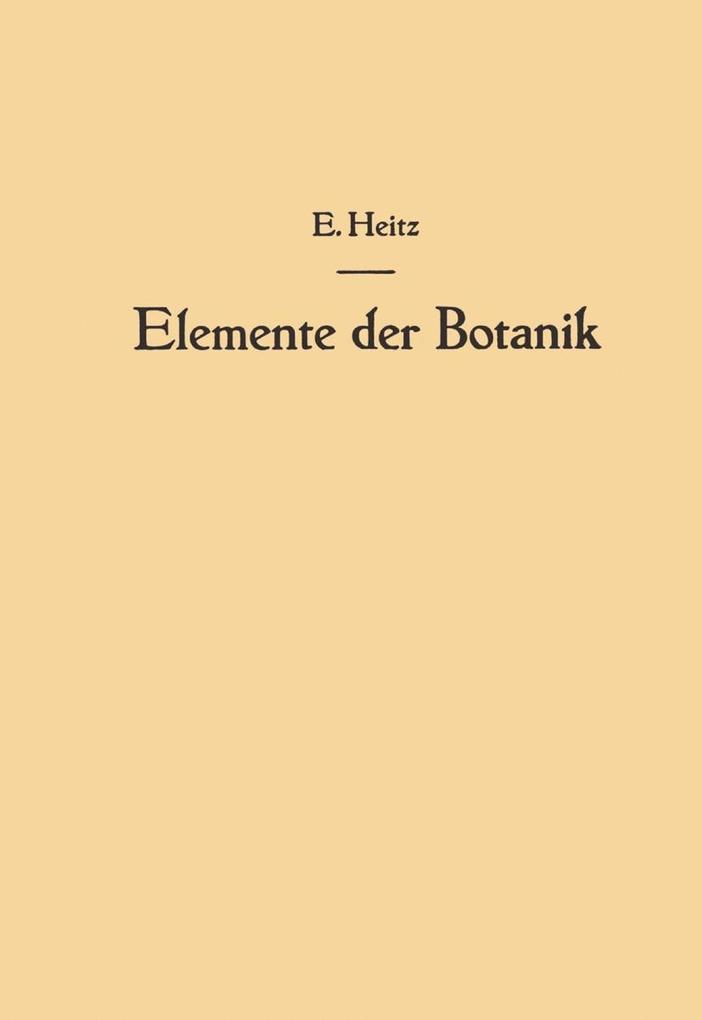 Elemente der Botanik