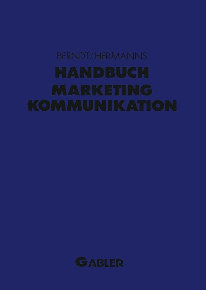 Handbuch Marketing-Kommunikation
