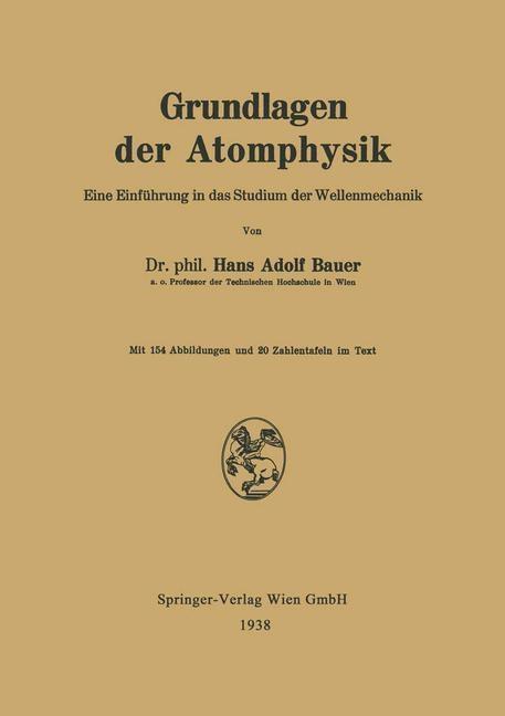 Grundlagen der Atomphysik