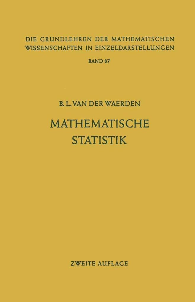 Mathematische Statistik