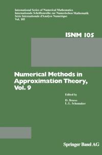 Numerical Methods in Approximation Theory Vol. 9