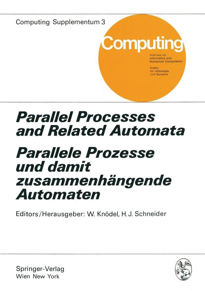Parallel Processes and Related Automata / Parallele Prozesse und damit zusammenhängende Automaten
