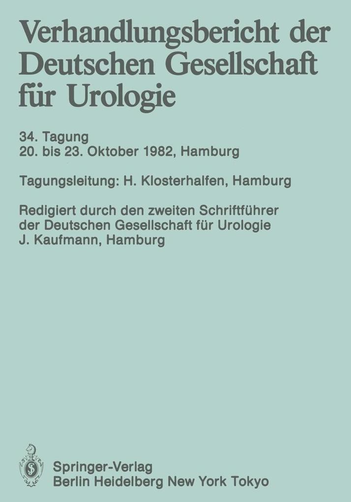 20. bis 23. Oktober 1982 Hamburg