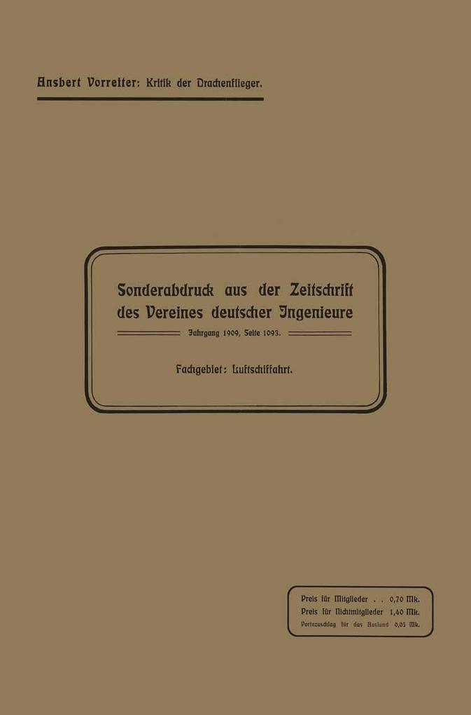 Kritik der Drachenflieger