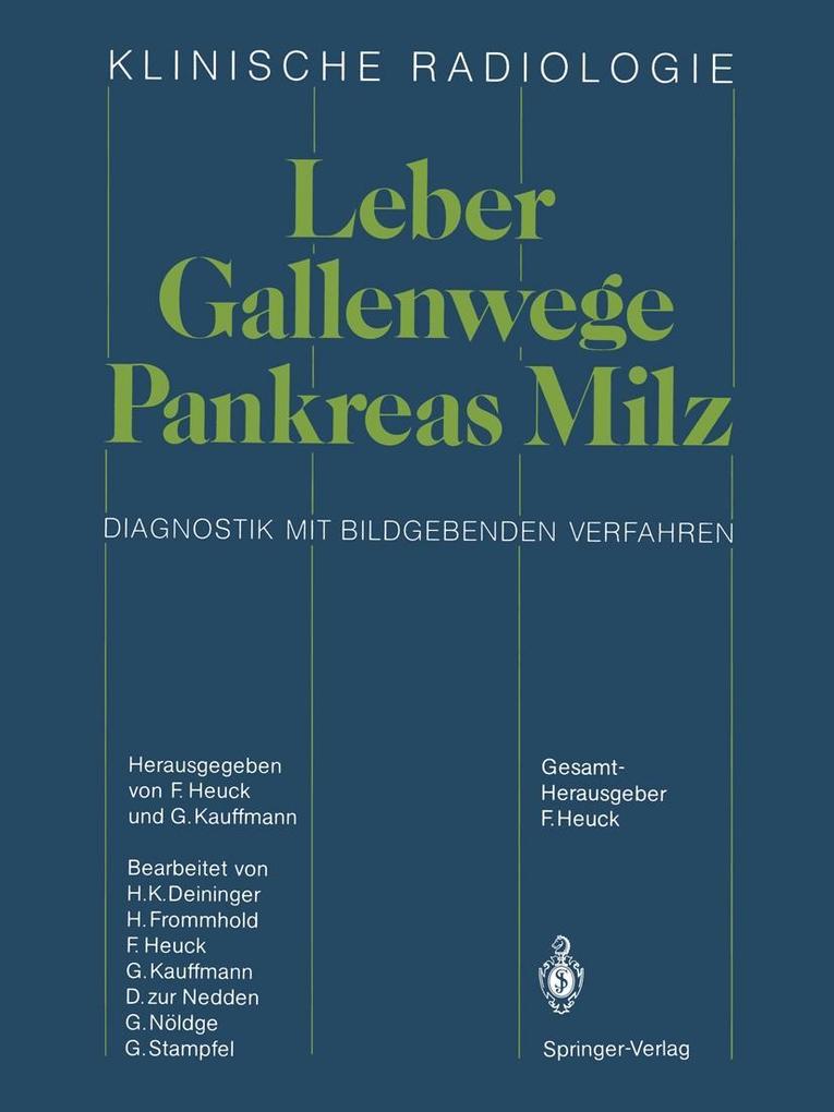 Leber · Gallenwege Pankreas · Milz