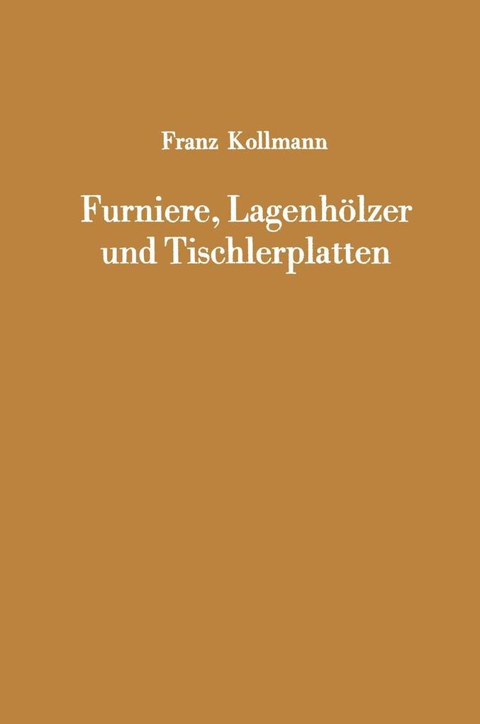 Furniere Lagenhölzer und Tischlerplatten