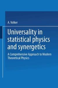Universality in Statistical Physics and Synergetics