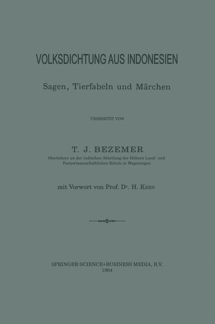 Volksdichtung aus Indonesien