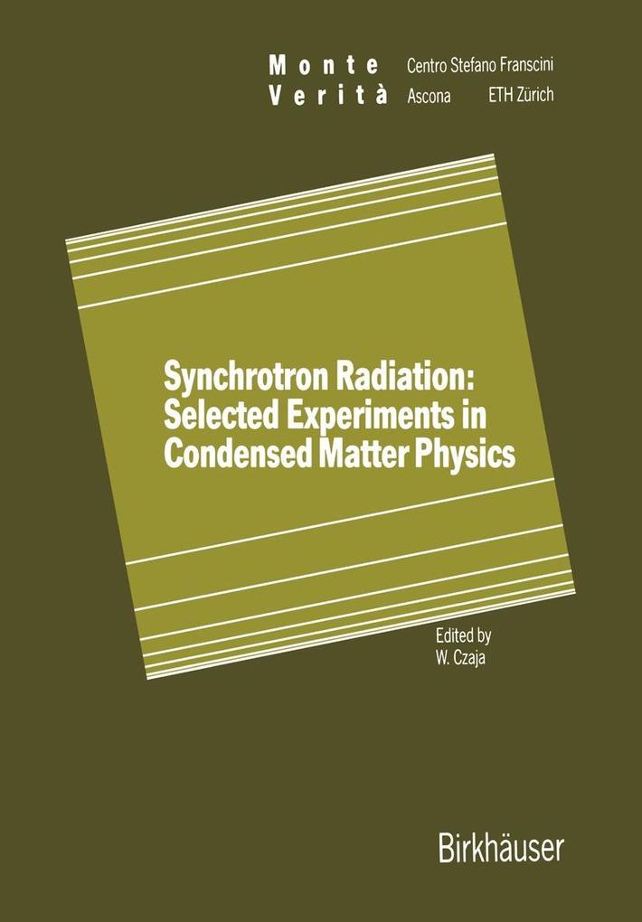 Synchrotron Radiation: Selected Experiments in Condensed Matter Physics