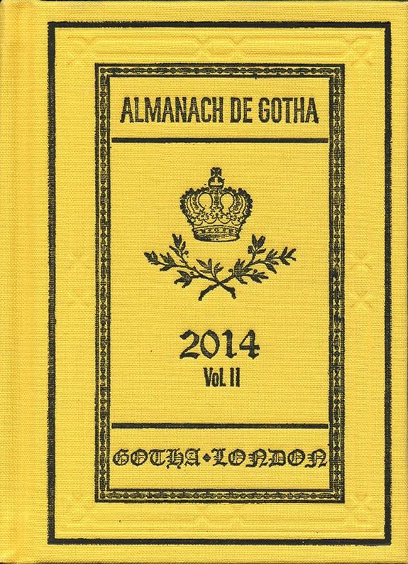 Almanach de Gotha 2014: Volume II Part III