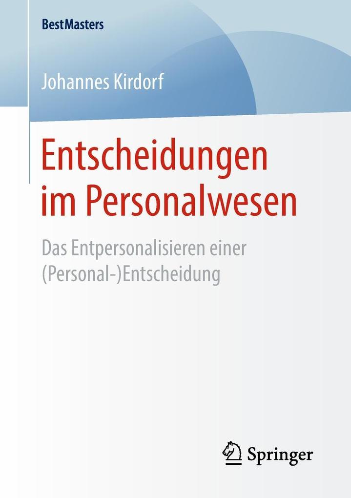 Entscheidungen im Personalwesen